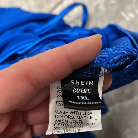 Shein Blue Top and Skirt Set - Picture 5 of 5